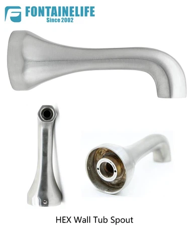 Duvara monte küvet spout