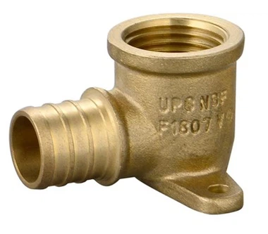 PEX Pirinç 90 derece Dirsek Bağlantısı